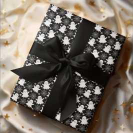 Papel De Presente Fantasmas bonitos | Aranhas | Spider Webs Hallowee