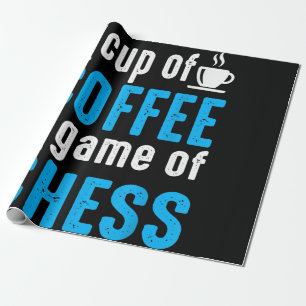 Papel De Presente Fantástico Jogo De Conselho - Xícara De Café
