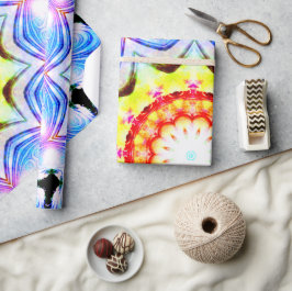 Papel De Presente Fantasy Priest Mage Magical Vibrant Mandela