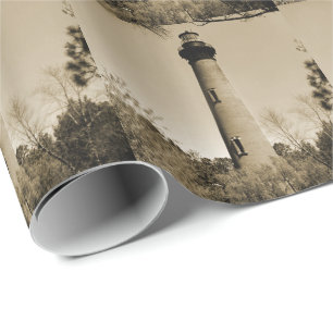 Papel De Presente Farol Currituck
