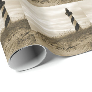 Papel De Presente Farol do Cabo Hatteras