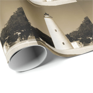 Papel De Presente Farol Ocracoke