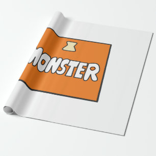 Papel De Presente Fato da Pikamee, Monstro