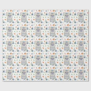 Papel De Presente Fato de chiclete de chá de fraldas outono