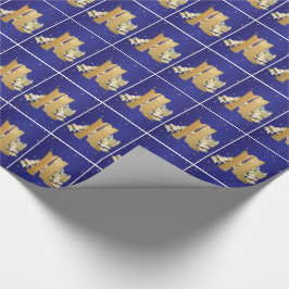 Papel De Presente Fatura de Férias do Oeste da Cowboy Boots and Poin