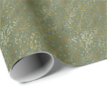 Papel De Presente Faux Faux Botanicals | Férias de Natal<br><div class="desc">Faux Faux Botanicals | Papel de enrolamento de férias de Natal *NÃO FOLHA REAL</div>