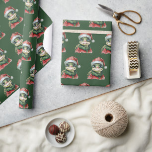 Papel De Presente Favoritos Engraçados de Natal dos Animais - Tartar