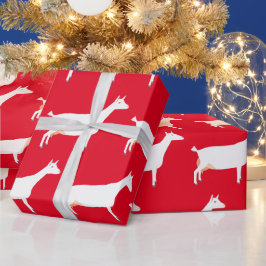 Papel De Presente Fazenda de Cabra Branca de Saanen