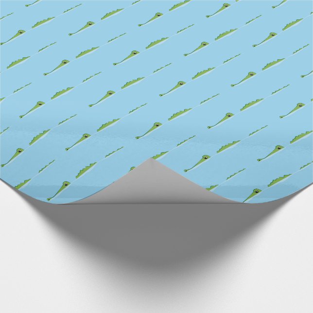 Papel De Presente Fazenda de jacarés (Ponta)