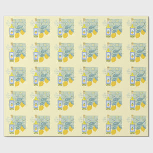 Papel De Presente Fazenda de limão