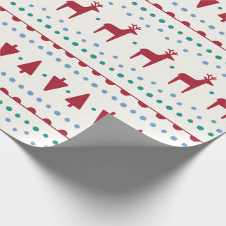 Papel De Presente Feira de Rena por Primary.com