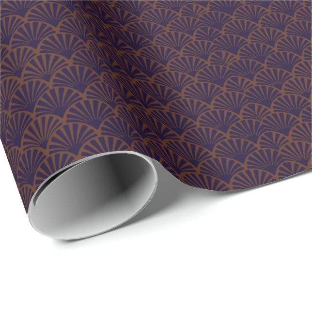 Papel De Presente Feixes de Outono (Ponta do rolo)