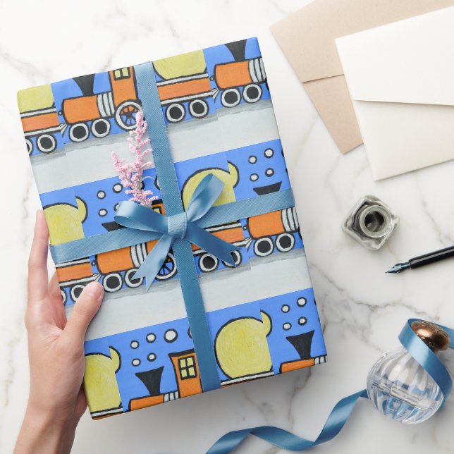 Papel De Presente Feliz aniversário (Presentear)