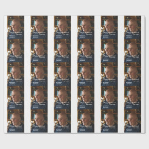 Papel De Presente Feliz aposentadoria adicionar nome foto anos de se