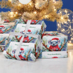 Papel De Presente Feliz Aussie Christmas Koala<br><div class="desc">Um Natal Aussie muito Feliz com este coala fofo Este coala peludo é um nativo da Austrália que eles são facilmente reconhecíveis pelo seu corpo escondido e cabeça grande com orelhas redondas,  lisas e nariz grande e em forma de colher.</div>