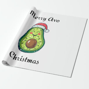 Papel De Presente Feliz Avo Natal
