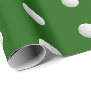 Papel De Presente Feliz bola de golfe de aposentadoria
