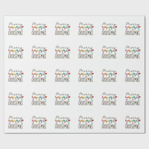 Papel De Presente Feliz Cruisemas Correspondência Familiar de Cruise
