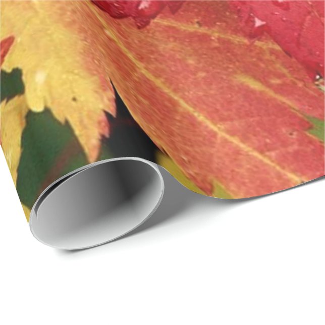 Papel De Presente Feliz Dia de Ação de Graças 8 Papel de Moldagem (Ponta do rolo)