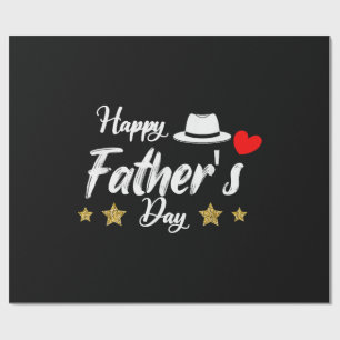 Papel De Presente Feliz Dia de os pais 2025 Tshirt para o vovô Pai m