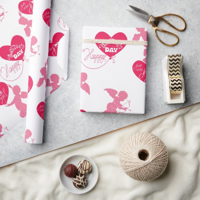 Papel De Presente Feliz Dia Dos Namorados Você É Meu Anjo (Artesanato)