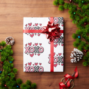 Papel De Presente Feliz dia dos namorados XOXO