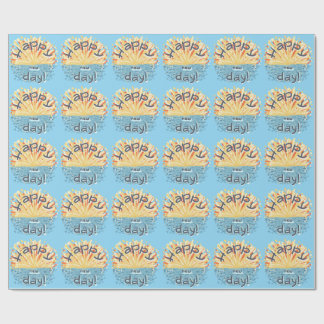 Papel De Presente Feliz Dia Novo!