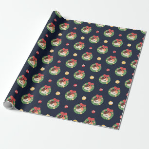 Papel De Presente Feliz e Simples Feliz Natal