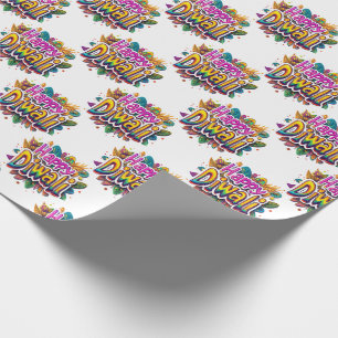 Papel De Presente Feliz Festival Diwali