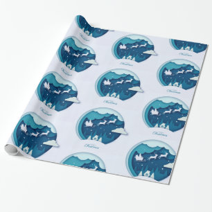 Papel De Presente Feliz Natal