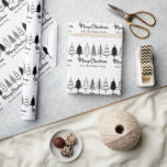 Papel De Presente Feliz Natal<br><div class="desc">Papel personalizado de moldagem de Natal</div>