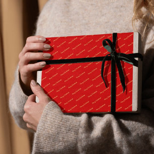 Papel De Presente Feliz Natal