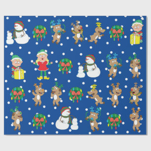 Papel De Presente Feliz Natal