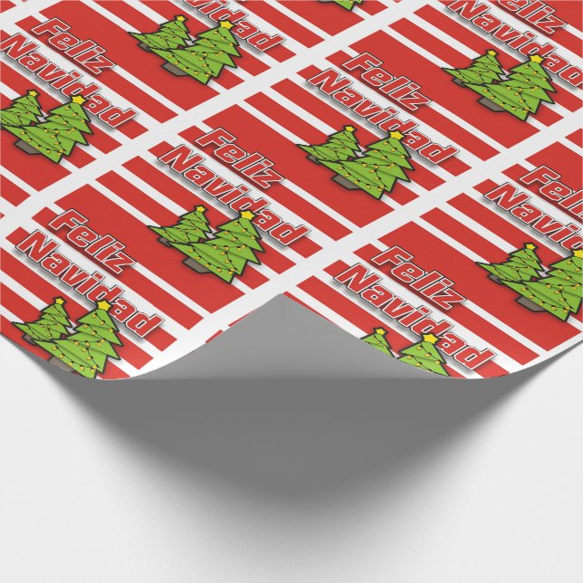 Papel De Presente Feliz Natal (Ponta)