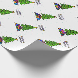 Papel De Presente Feliz Natal