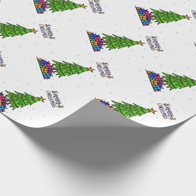 Papel De Presente Feliz Natal (Ponta)