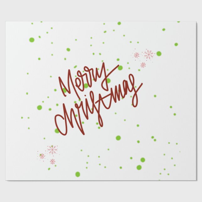 Papel De Presente Feliz natal  (Aberto)