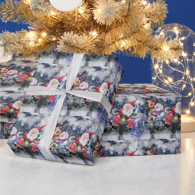 Papel De Presente Feliz Natal Amigos de Natal (Feriados)