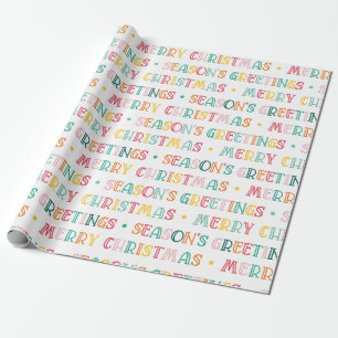 Papel De Presente Feliz Natal & Boas Festas