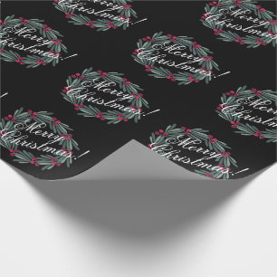 Papel De Presente Feliz Natal Bonito Festivo