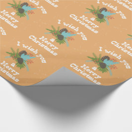 Papel De Presente Feliz Natal Decor