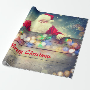 Papel De Presente Feliz Natal dos Papais noeis