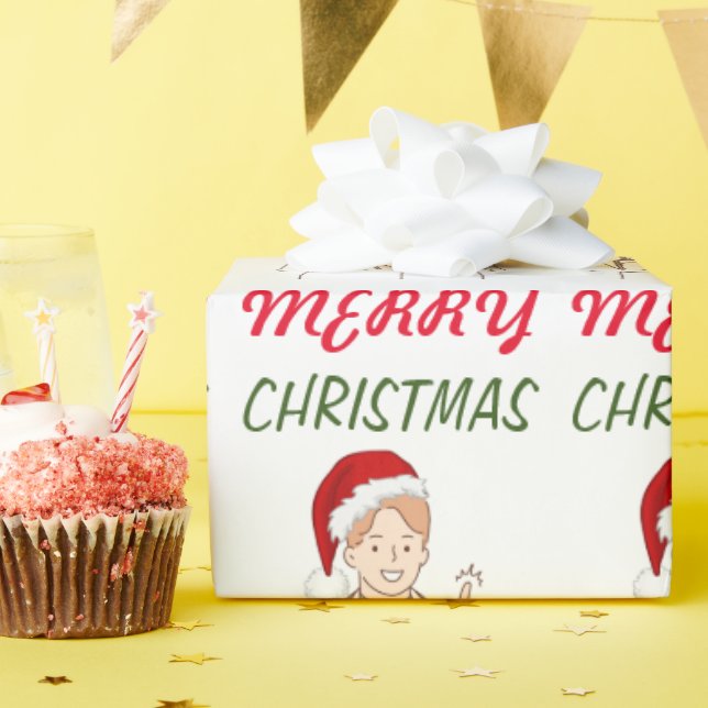 Papel De Presente Feliz Natal, Doutor, Design de Natal de Apreciação (Festa de aniversário)