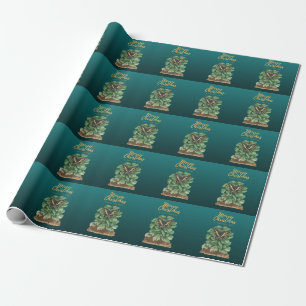 Papel De Presente Feliz Natal e Feliz ano novo