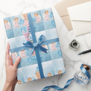 Papel De Presente Feliz Natal e Feliz ano novo Ste Inchado