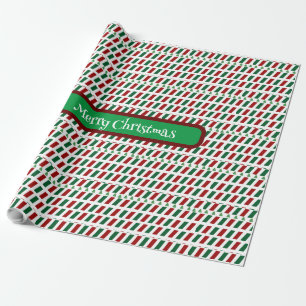 Papel De Presente Feliz Natal Elegante e moderno personalização