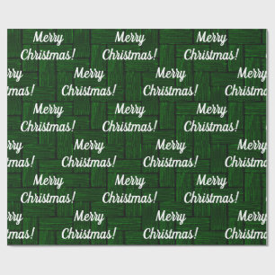 Papel De Presente Feliz Natal Emerald Wrappaper