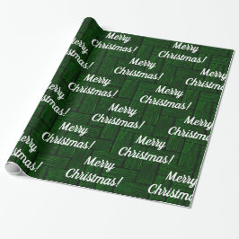 Papel De Presente Feliz Natal Emerald Wrappaper
