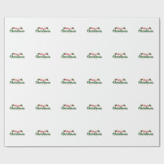 Papel De Presente Feliz Natal Festivo