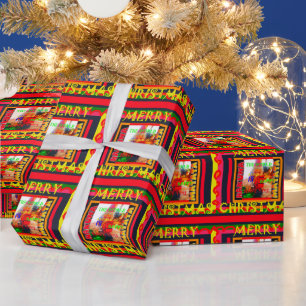 Papel De Presente Feliz Natal mundo afora